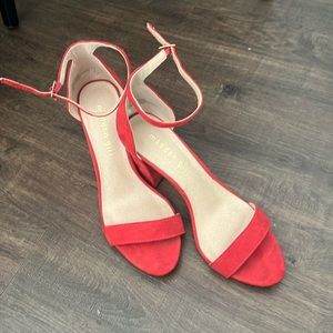 Madden Girl Beella Red sz 8